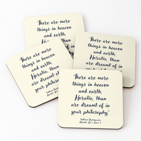 Item preview, Wicked Shakespeare Quote from Hamlet designed and sold by CharlottePlaceArt.