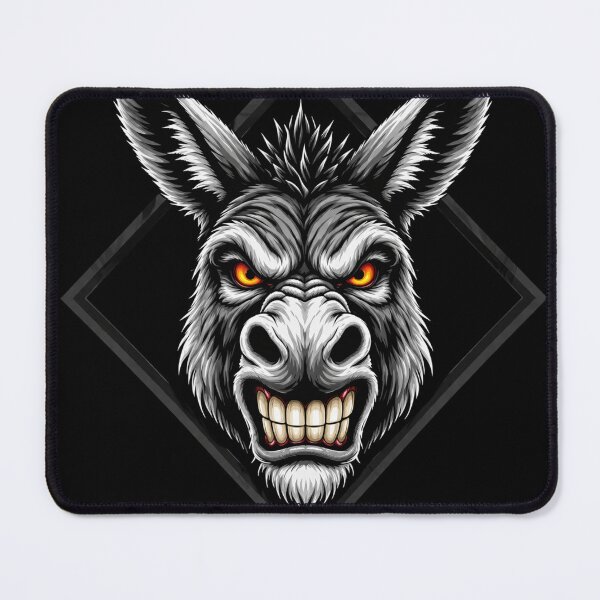 Item preview, Savage Donkey Head – Angry Animal Streetwear Design designed and sold by Prestige Parlor.