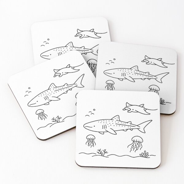 Item preview, Whale shark and friends designed and sold by raptoronboard.
