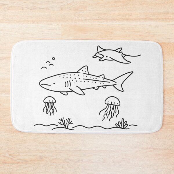Item preview, Whale shark and friends designed and sold by raptoronboard.