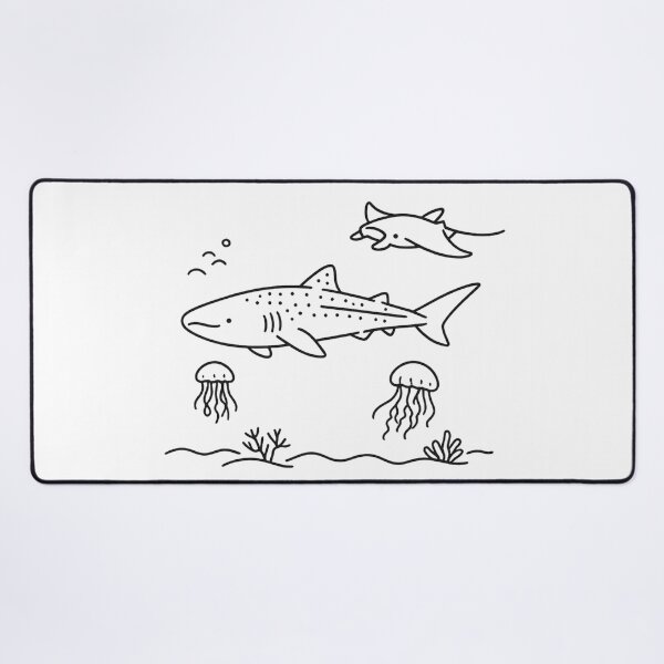Item preview, Whale shark and friends designed and sold by raptoronboard.