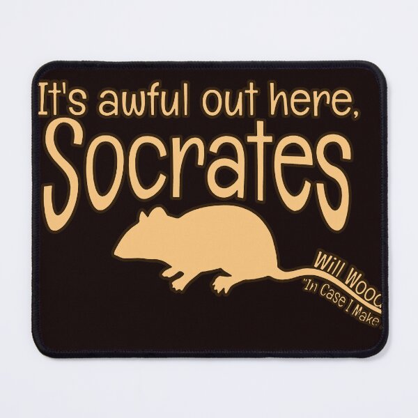 Item preview, It's Awful Out Here Socrates designed and sold by valery-kenz.