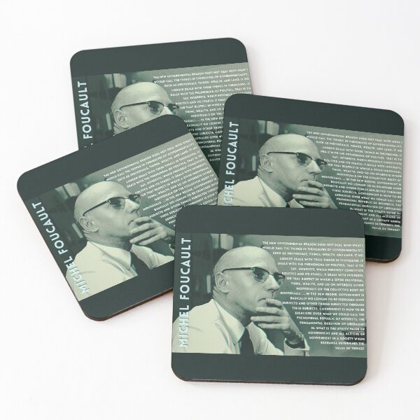 Item preview, Michel Foucault quote: The new governmental reason does not deal with what I would call the things in themselves of governmentality,  designed and sold by artbleed.