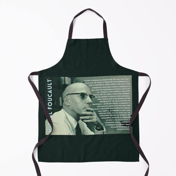 Item preview, Michel Foucault quote: The new governmental reason does not deal with what I would call the things in themselves of governmentality,  designed and sold by artbleed.