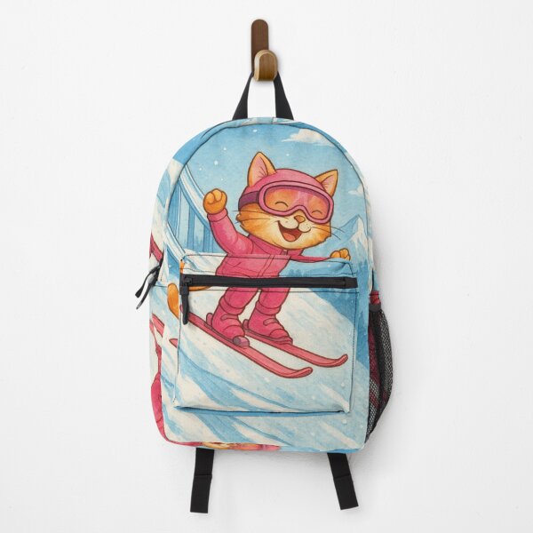 Item preview, Gemini said ski jumper kitten: Brave cat during ski jumping designed and sold by Mauswohn.