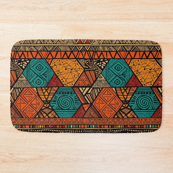 Item preview, Vibrant Tribal Geometric Pattern Ethnic Boho Design designed and sold by myforestfog.