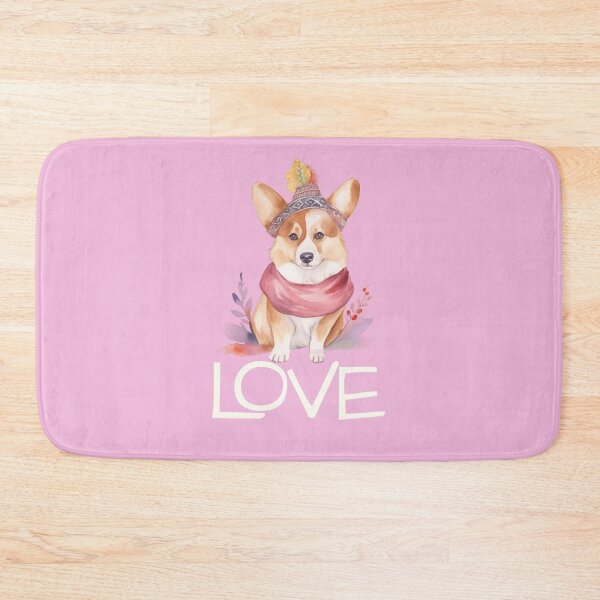 Item preview, Simply Love Corgi Cute Dog Typography Design designed and sold by Teacuppupdesign.