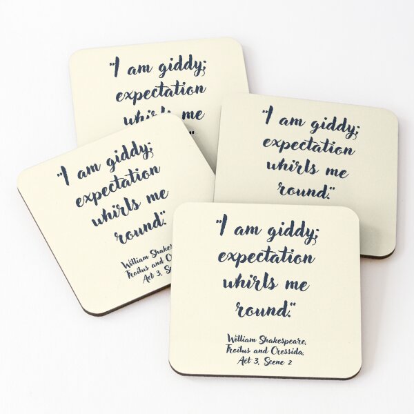 Item preview, Rad Shakespeare Quote from Troilus and Cressida designed and sold by CharlottePlaceArt.