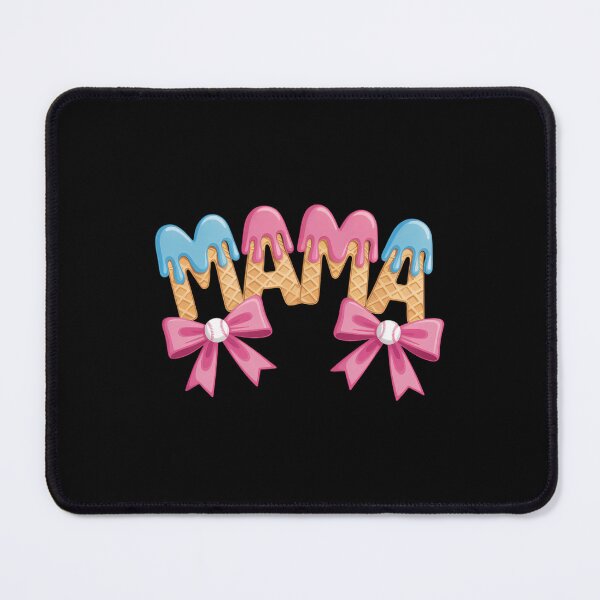 Item preview, Baseball Mama Drip Ice Cream Baseball Mom Mother's Day designed and sold by IdunayaStore.