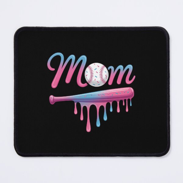 Item preview, Baseball Mom Ice Cream Drip Mother's Day Baseball Mama designed and sold by IdunayaStore.