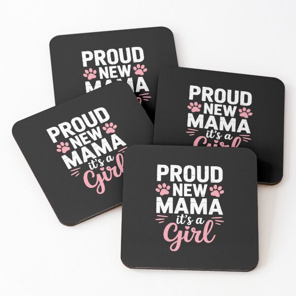 Item preview, Proud New Mama It's A Girl Mother Soon To Be Mom designed and sold by RonnasJackson.