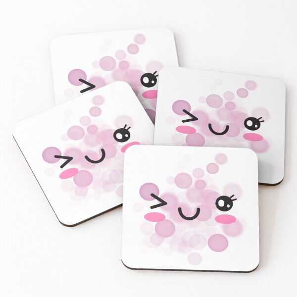 Item preview, Winking Face with Blush - Kawaii Illustration designed and sold by iamKRUK.