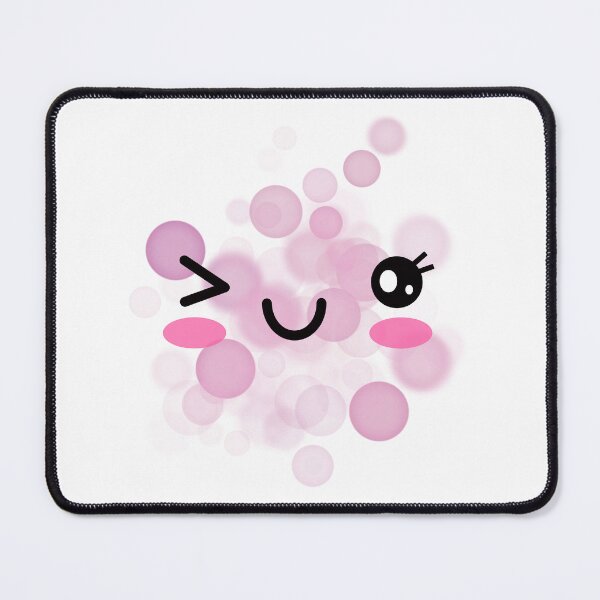 Item preview, Winking Face with Blush - Kawaii Illustration designed and sold by iamKRUK.