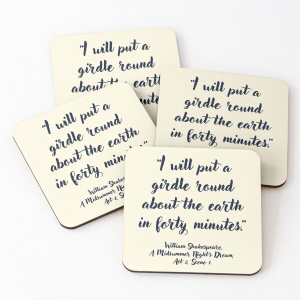 Item preview, Dope Shakespeare Quote from A Midsummer Night’s Dream designed and sold by CharlottePlaceArt.