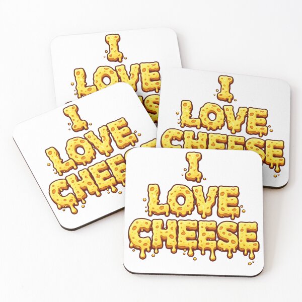 Item preview, I Love Cheese Funny Cheese Statement Design designed and sold by Wolf Creator.