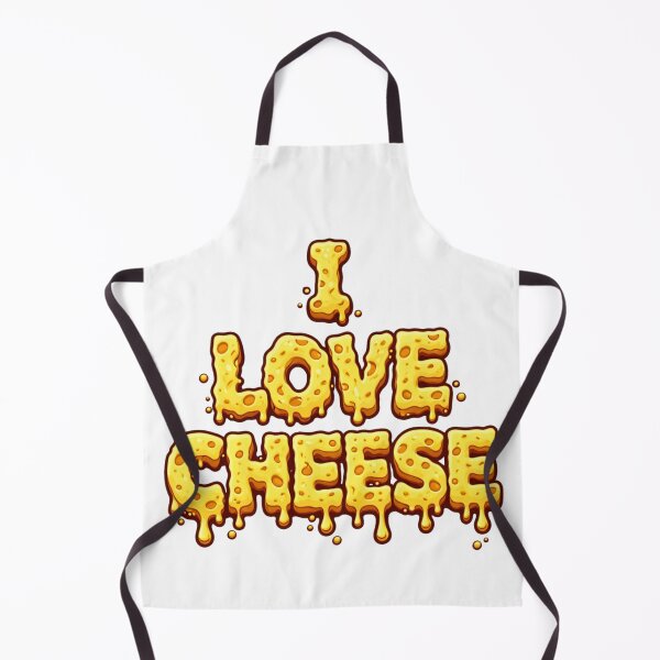 Item preview, I Love Cheese Funny Cheese Statement Design designed and sold by Wolf Creator.