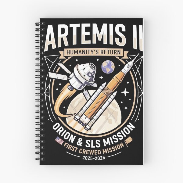 Item preview, Artemis II Humanity’s Return Orion & Sls Missions 2026 designed and sold by koffmannohe.