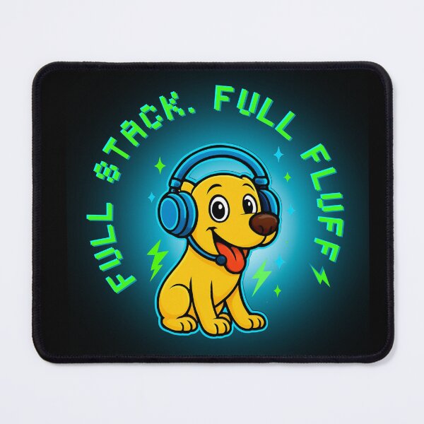 Item preview, Full Stack Full Fluff Golden Retriever Programmer Funny Software Engineer Gift designed and sold by easystorebuy.
