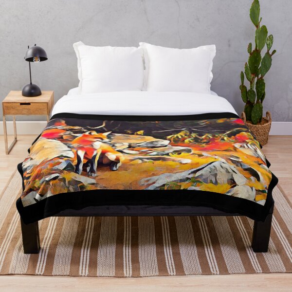 Item preview, Look out fox painting designed and sold by MandiArtist.