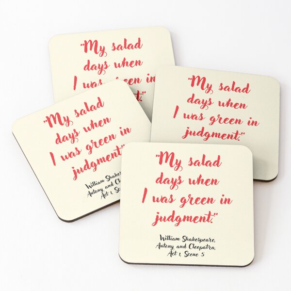 Item preview, Wicked Shakespeare Quote from Antony and Cleopatra designed and sold by CharlottePlaceArt.