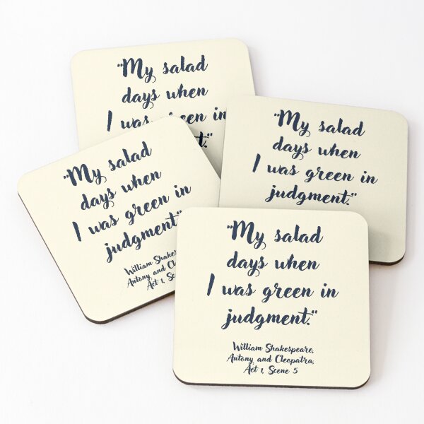 Item preview, Wicked Shakespeare Quote from Antony and Cleopatra designed and sold by CharlottePlaceArt.