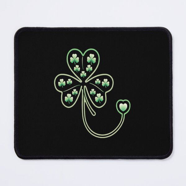 Item preview, Shamrock Stethoscope Nurse designed and sold by RonnasJackson.