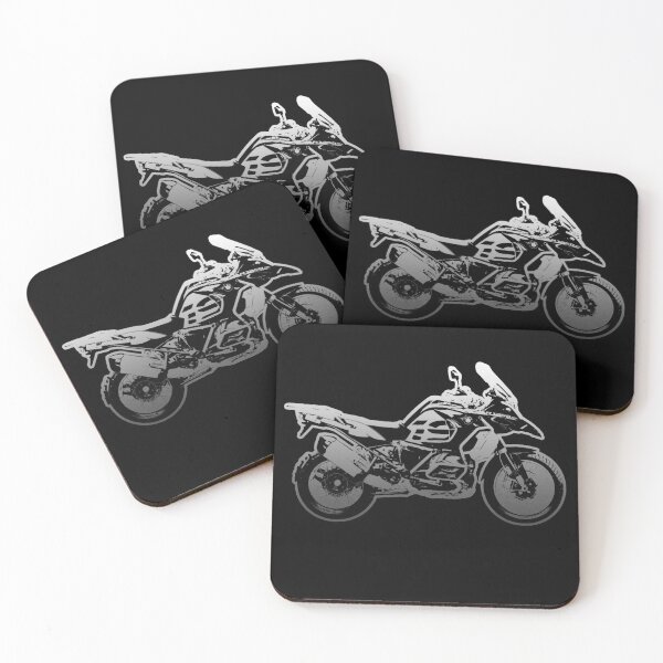 Item preview, Adventure Motorcycle Blueprint Line Art designed and sold by FroggyBaBoy.