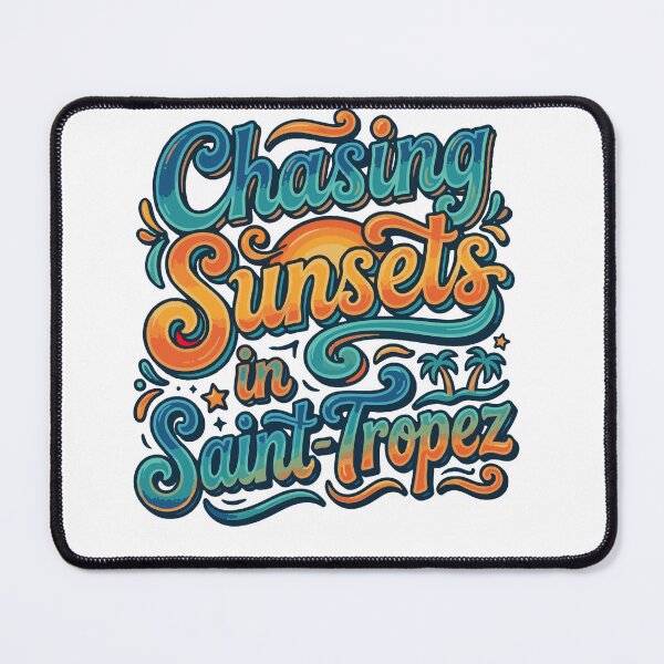 Item preview, Chasing Sunsets in Saint-Tropez – French Riviera Summer Aesthetic Sunset designed and sold by Pepeartshop.