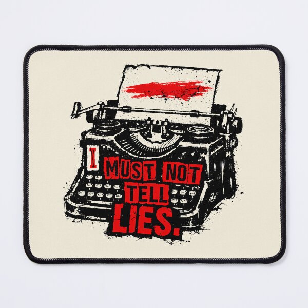 Item preview, Grunge Typewriter Punk Rebellion Quote Shirt designed and sold by agearb.