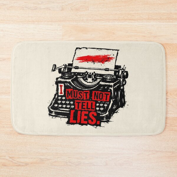Item preview, Grunge Typewriter Punk Rebellion Quote Shirt designed and sold by agearb.