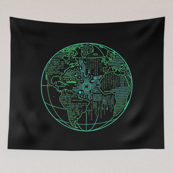 Item preview, Terminal World | Hacker Tech Shirt designed and sold by KurtByteStudio.