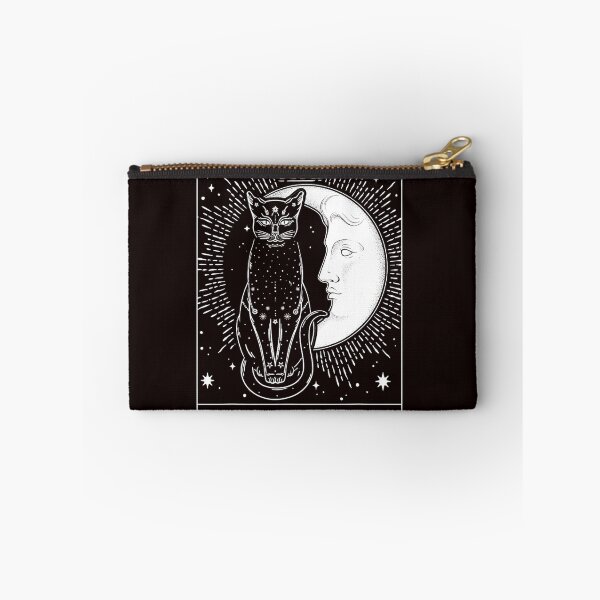Item preview, Tarot Card Crescent Moon And Cat designed and sold by valery-kenz.