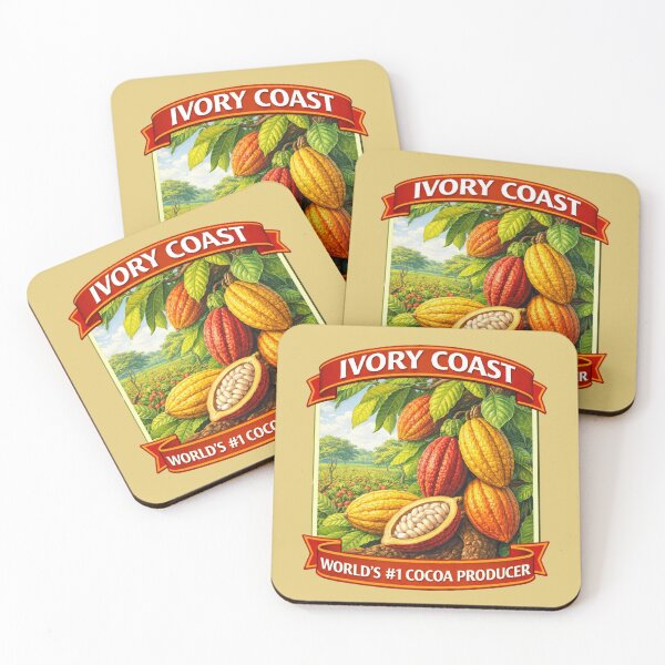 Item preview, Ivory Coast, West Africa - World's #1 Cocoa Producer designed and sold by Myra365Art.