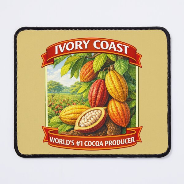 Item preview, Ivory Coast, West Africa - World's #1 Cocoa Producer designed and sold by Myra365Art.