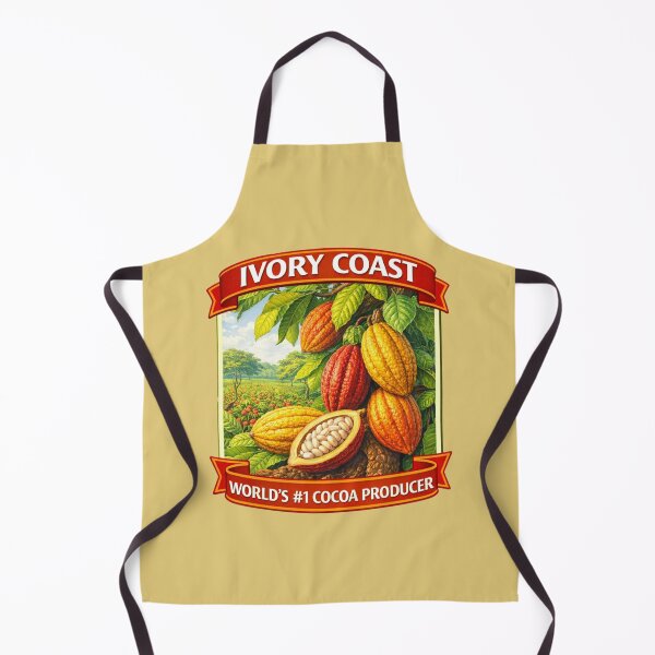 Item preview, Ivory Coast, West Africa - World's #1 Cocoa Producer designed and sold by Myra365Art.