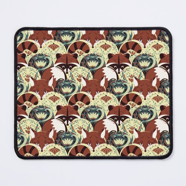 Item preview, Fox and racoon designed and sold by KreativKdesigns.