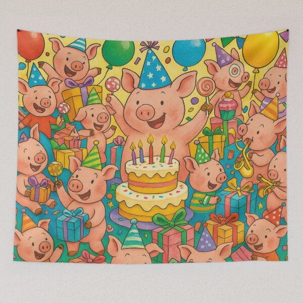 Item preview, What a mess: Big birthday party in the barn designed and sold by Mauswohn.