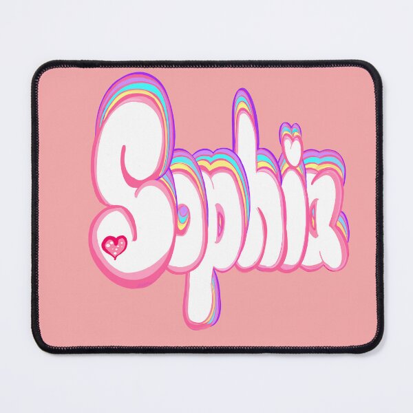 Item preview, Sophia Name - Kawaii Colorful Pastel Colors. Top 10 best personaIized custom name gift ideas for girls and women named Sophia designed and sold by Artonmytee.