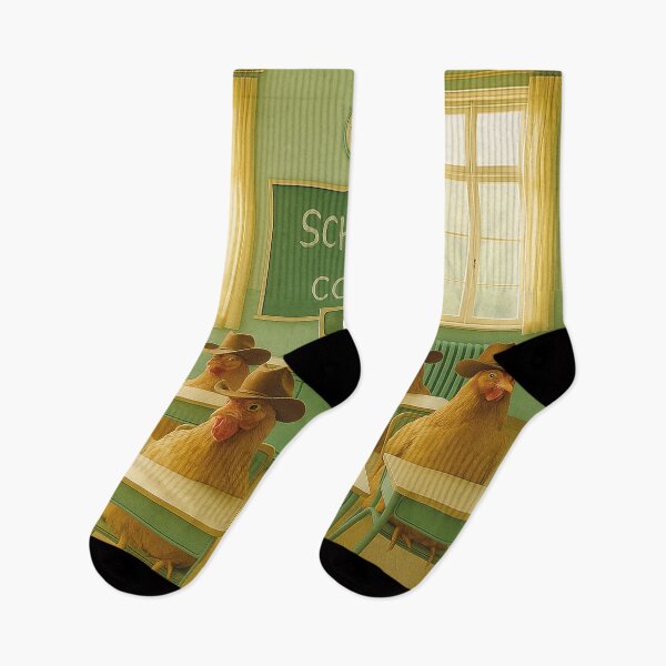 Item preview, Cowboy chickens in the classroom: School is Cool designed and sold by Mauswohn.