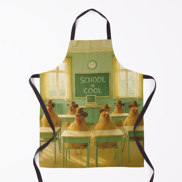 Item preview, Cowboy chickens in the classroom: School is Cool designed and sold by Mauswohn.
