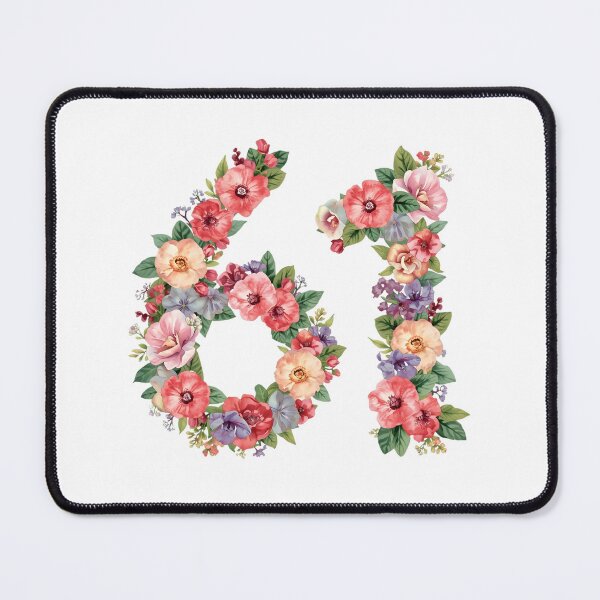 Item preview, 61st birthday flowers  watercolor. designed and sold by uunaa.