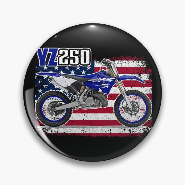 Item preview, YZ250 Dirt Bike USA Flag Design designed and sold by FroggyBaBoy.