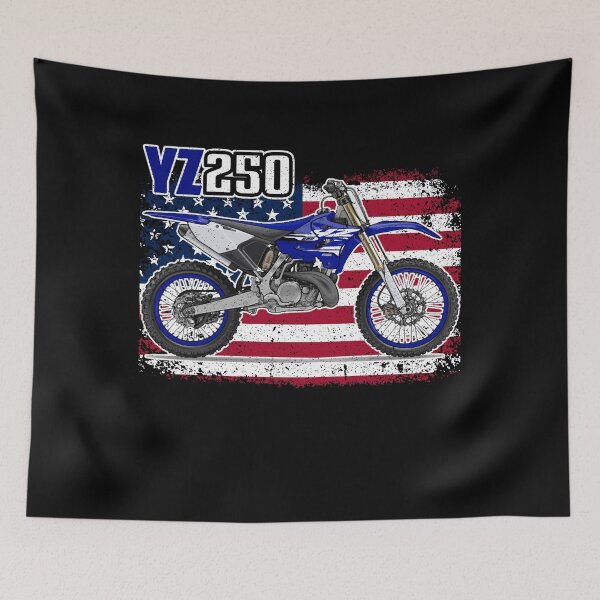 Item preview, YZ250 Dirt Bike USA Flag Design designed and sold by FroggyBaBoy.