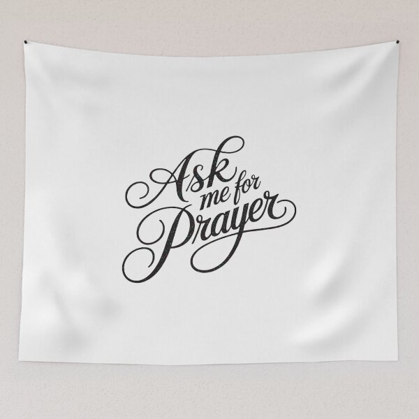 Item preview, Ask Me For Prayer Team Intercession Pray Jesus Praying Bible designed and sold by IdunayaStore.