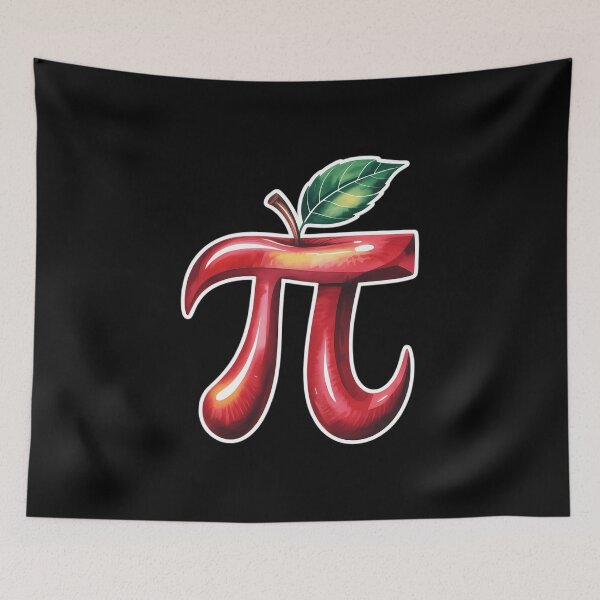 Item preview, Apple Pi Symbol Pun Math Teacher Pi Day designed and sold by IdunayaStore.