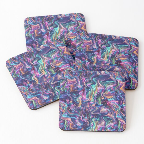 Item preview, Neon vortexes in the cosmos designed and sold by Sigtrix.