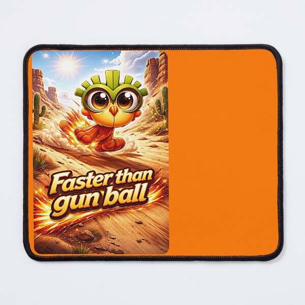 Item preview, Bird geek "Faster than a Gun ball" designed and sold by NubesDesignCH.