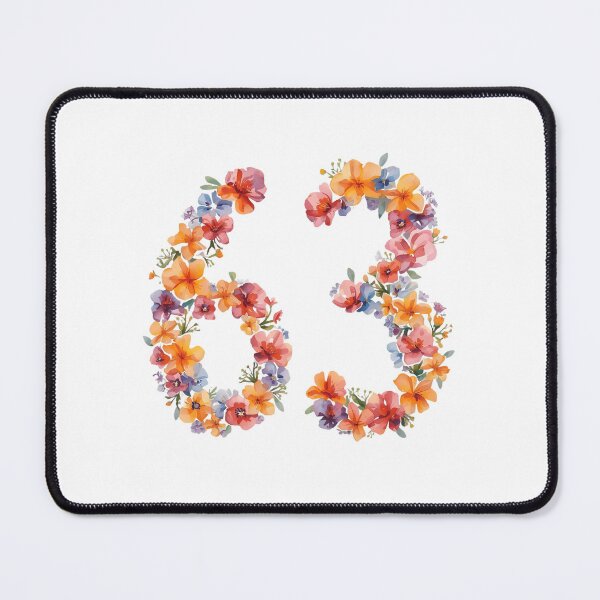 Item preview, 63rd birthday flowers  watercolor. designed and sold by uunaa.