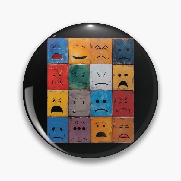 Item preview, Expressive Abstract Faces with Emotions  designed and sold by WeCreatDezigns.