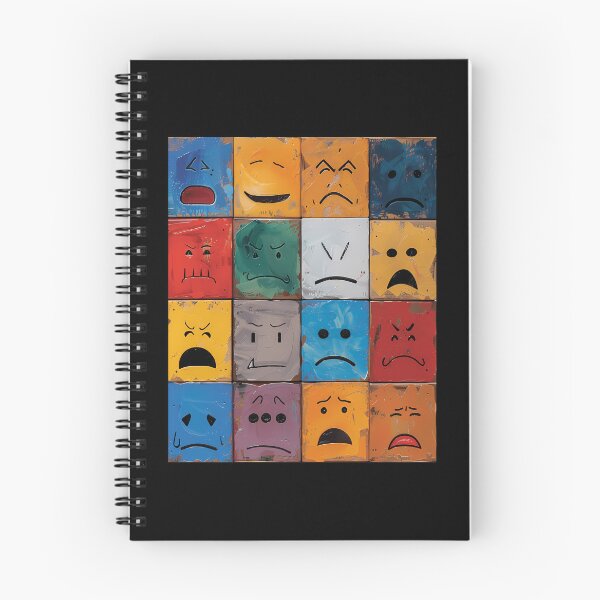 Item preview, Expressive Abstract Faces with Emotions designed and sold by WeCreatDezigns.
